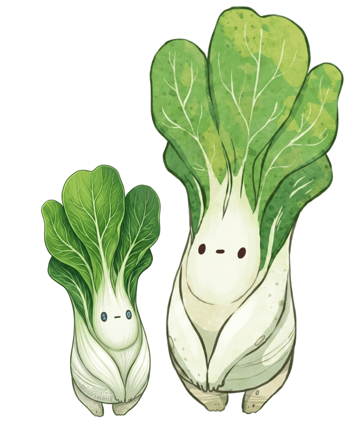 Twinly plant mascots
